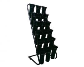 #6404 18 Vases Flower Rack