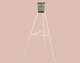 #6413 Folding Easel Rack/Green Basket