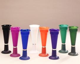 #5701Sharp Vase with Base