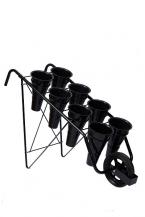 #6496 flower stand with wheel